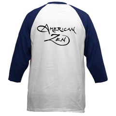 Rear View of AmZen Baseball jersey